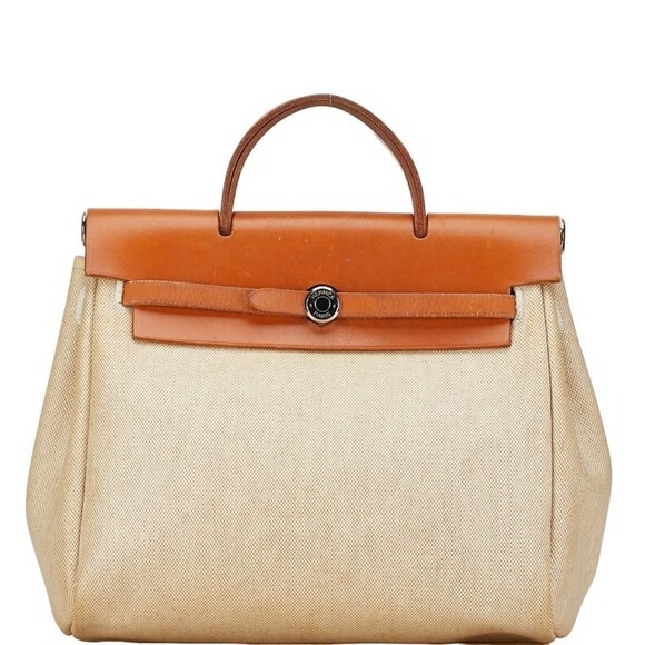 Hermes Handbags - Hermes Canvas Herbag PM Backpack Canvas Backpack in Good condition